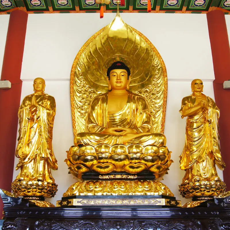 Estatueta de estátua de Buda de 690 cm/368 cm