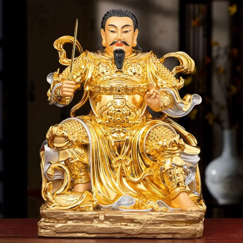 Bronze Taoísta Deus Zhenwu Imperador Xuan Tian Shang Di